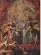 Peter Paul Rubens The Exchange of Princesses (mk05) oil painting picture wholesale